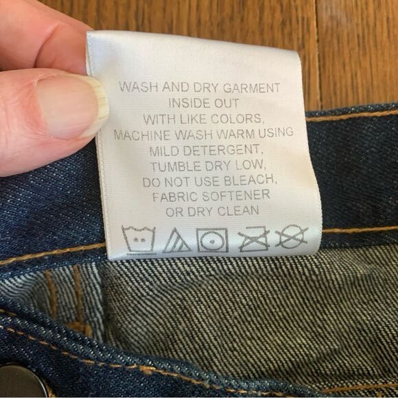 Vintage workwear reflective carpenter jean/90s utility pant/Y2K streetwear 38X32 - Picture 8 of 8